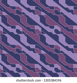 Abstract geometric pattern with intersecting thin lines. Seamless linear rapport vector background. Polygonal structure. Repeating geometric grid simple design background. Fabric trellis print.
