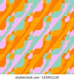 Abstract geometric pattern with intersecting thin lines. Seamless linear rapport vector background. Diagonal ornament. Repeating geometric grid art deco design background. Fabric trellis print.