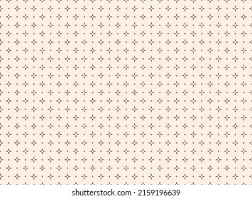 Abstract geometric pattern. Light seamless background. Vector pattern with small shapes for printing on fabric, wallpaper, wrapping paper.