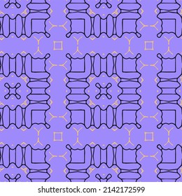 Patrón geométrico abstracto en tonos lilos. Vector de fondo transparente para el diseño de tela, papel de pared, papel envolvente, diseño web