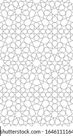 Abstract geometric pattern with lines