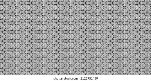 Resumen del patrón geométrico con líneas. Textura cuadrada en blanco y negro. Fondo vectorial abstracto moderno. EPS 10