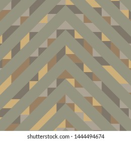 Abstract geometric pattern with lines of colored triangles. Can be used as poster, banner, border, background, Wallpaper, card, print and etc. Eps10 vector.