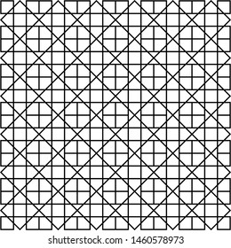 Abstract geometric pattern with lines. Linear texture for wallpaper, packaging, banners, invitations, business cards, fabric print. Isolated in white background