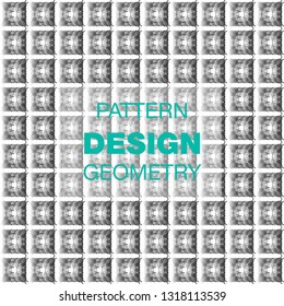 Abstract geometric pattern with lines, rhombuses A seamless vector background.