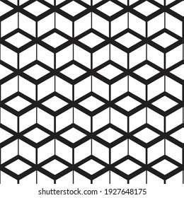 Resumen de patrón geométrico con líneas, rombos fondo vectorial.