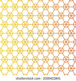 Abstract geometric pattern with lines, rhombuses vector background. 