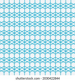 Abstract geometric pattern with lines, rhombuses vector background. 