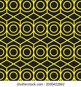 Abstract geometric pattern with lines, rhombuses vector background. 