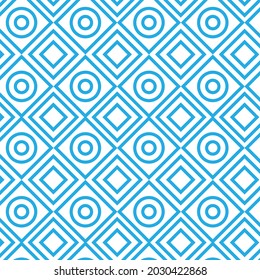 Abstract geometric pattern with lines, rhombuses vector background. 