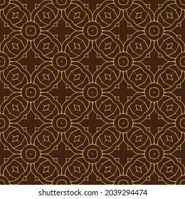 Abstract geometric pattern with lines, rhombuses A seamless vector background