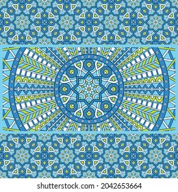 Abstraktes geometrisches Muster mit Linien, Busen Ein nahtloser Vektorhintergrund