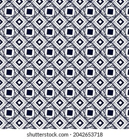 Resumen de patrones geométricos con líneas, rombos Un fondo vectorial sin fisuras