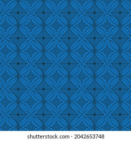 Abstract geometric pattern with lines, rhombuses A seamless vector background