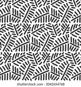 Abstract geometric pattern with lines, rhombuses A seamless vector background