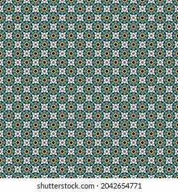 Abstract geometric pattern with lines, rhombuses A seamless vector background