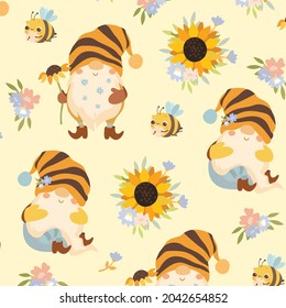 Abstract geometric pattern with lines, rhombuses A seamless vector background