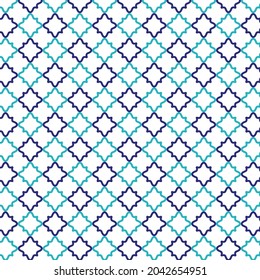 Abstract geometric pattern with lines, rhombuses A seamless vector background