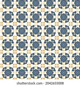 Abstract geometric pattern with lines, rhombuses A seamless vector background