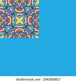 Abstract geometric pattern with lines, rhombuses A seamless vector background