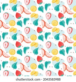 Abstract geometric pattern with lines, rhombuses A seamless vector background