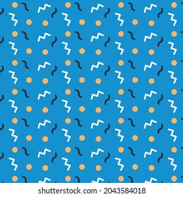 Abstract geometric pattern with lines, rhombuses A seamless vector background