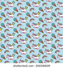 Abstract geometric pattern with lines, rhombuses A seamless vector background