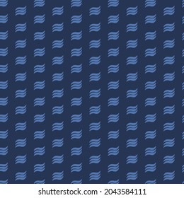 Abstraktes geometrisches Muster mit Linien, Busen Ein nahtloser Vektorhintergrund