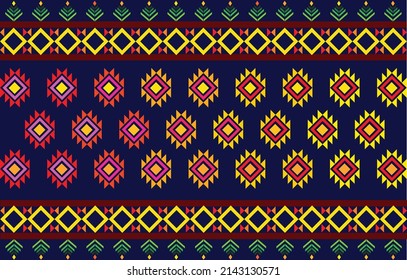 patrón geométrico abstracto con líneas rombusa textura multicolor fondo vectorial sin fisuras