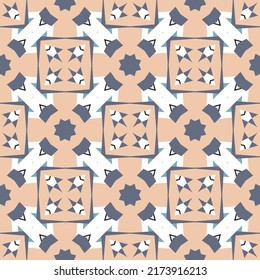 Abstract geometric pattern with lines, rhombuses. A seamless vector background.