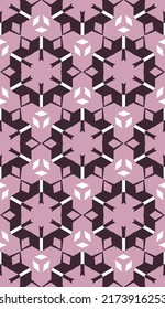 Abstract geometric pattern with lines, rhombuses. A seamless vector background.