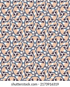 Abstract geometric pattern with lines, rhombuses. A seamless vector background.