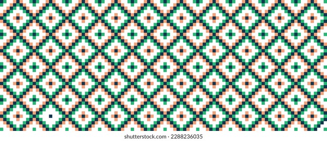 Abstract geometric pattern with lines, rhombuses A seamless vector background.