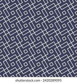 Abstract geometric pattern with lines, rhombuses A seamless vector background.