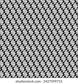 Abstract geometric pattern with lines, rhombuses A seamless vector background. Blue-black and gold texture Pattern Design is Art 