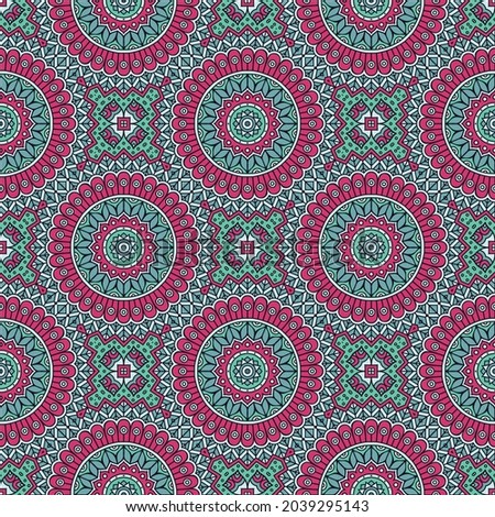 Abstract geometric pattern with lines, rhombuses A seamless vector background