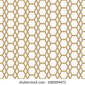 Abstract geometric pattern with lines. A seamless vector background. Graphic modern pattern.