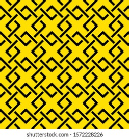 Abstract geometric pattern with lines, seamless vector background.