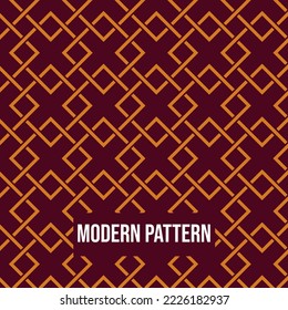 Abstract geometric pattern with lines pattern seamless vector background. Maroon and Brown texture can be used in cover design, book design, poster, cd cover, flyer, website backgrounds or ads