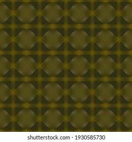 
Abstract geometric pattern with lines, squares. Green shades, modern ornament.