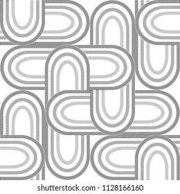 Abstract geometric pattern from the lines of strips,   square, ellipse, wave,polygon, ornament, seamless pattern, texture, high. For wallpapers and fabrics. Vector illustration.