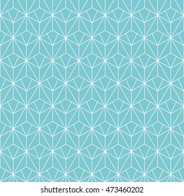 Abstract geometric pattern with lines, triangles. A seamless background. Blue and white texture. Graphic modern pattern.