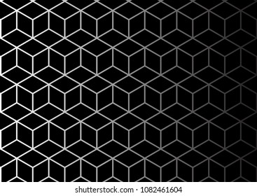 Abstract geometric pattern with lines vector background.