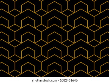 Abstract geometric pattern with lines vector background.