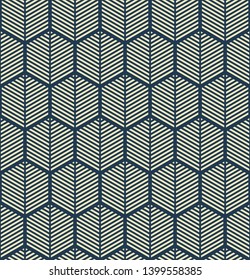 Abstract geometric pattern with lines. Vector, fabric abstract seamless pattern, background with hand drawn elements