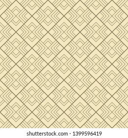 Abstract geometric pattern with lines. Vector, fabric abstract seamless pattern, background with hand drawn elements