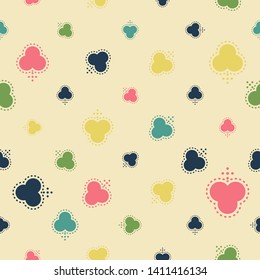 Abstract geometric pattern with lines. Vector, fabric abstract seamless background, background with hand drawn elements. Vintage motifs. old style
