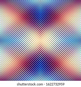 Abstract geometric pattern in low poly style. Pixel art style. Vector image.