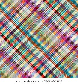 Abstract geometric pattern in low poly style. Pixel art style. Vector image.