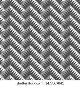 Abstract geometric pattern with many angles. Optical illusion texture. Pattern for textiles and packaging.